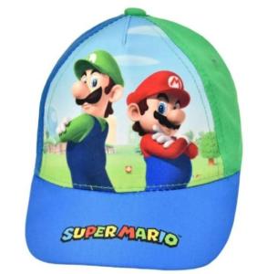 ŠILTOVKA SUPER MARIO , Velikost čepice - 54 , Barva - Modro-zelená