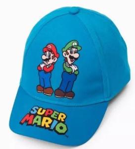 Kšiltovka Super Mario , Barva - Modrá