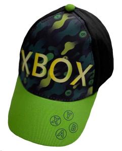 Šiltovka Xbox , Velikost čepice - 54 , Barva - Černo-zelená