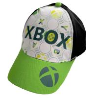 Kšiltovka X Box , Velikost čepice - 54 , Barva - Bielo-čierna