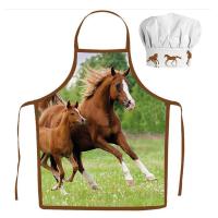 KUCHAŘSKÝ SET KONĚ , Barva - Hnedá