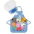 Kuchársky set Peppa Pig , Barva - Modrá
