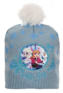 KULICH FROZEN Anna a Elsa , Velikost čepice - 52 , Barva - Tyrkysová