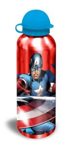 Fľaša Avengers Kapitán Amerika , Velikost lahve - 500 ml , Barva - Červená