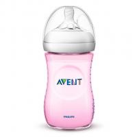 Fľaša Avent , Velikost lahve - 260 ml , Barva - Ružová