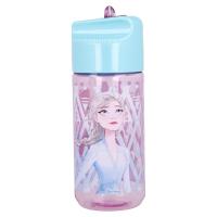 Flaša Ľadové Kráľovstvo , Velikost lahve - 430 ml , Barva - Růžovo-modrá