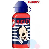 Fľaša Mickey ALU , Barva - Modro-červená