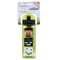 FĽAŠA MINECRAFT 3D , Velikost lahve - 550 ml , Barva - Zelená