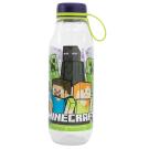 Fľaša Minecraft tritan , Velikost lahve - 650 ml , Barva - Zelená