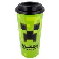 Fľaša na pitie Minecraft , Velikost lahve - 520 ml , Barva - Zelená
