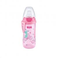 Fľaša NUK Active Cup , Velikost lahve - 300 ml , Barva - Ružová