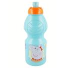 Fľaša Peppa Pig , Velikost lahve - 430 ml , Barva - Tyrkysová