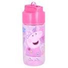 Fľaša PEPPA PIG junior , Velikost lahve - 430 ml , Barva - Ružová