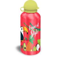 Fľaša Tukan ALU , Velikost lahve - 500 ml , Barva - Červeno-žltá