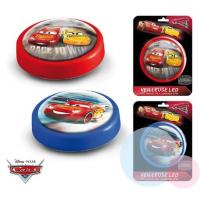 Lampička Cars Disney LED , Barva - Modrá