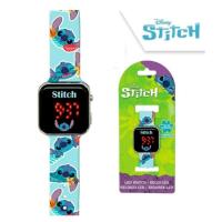 LED HODINKY LILO A STITCH , Barva - Tyrkysová