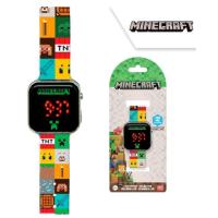 Led Hodinky Minecraft Tnt , Barva - Barevná