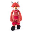 Lišák Leonardo 40 cm , Barva - Červená