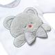 Luxusné body New Baby Honey Bear 3D , Velikost - 74 , Barva - Bílo-šedá-2