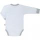 Luxusné body New Baby Honey Bear 3D , Velikost - 74 , Barva - Bílo-šedá-3