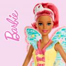 Magický uteráček Barbie Motýlie Víla , Barva - Ružová , Rozměr textilu - 30x30