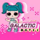 Magický uteráček LOL Galactic Moves , Barva - Ružová , Rozměr textilu - 30x30