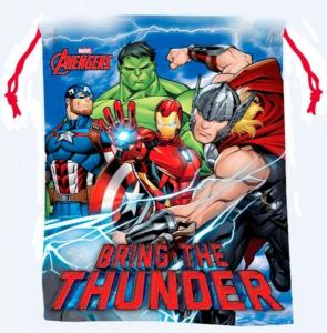 Vrecko na desiatu AVENGERS , Barva - Modrá
