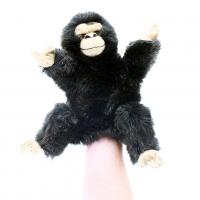 Maňuška opice 28 cm , Barva - Čierna