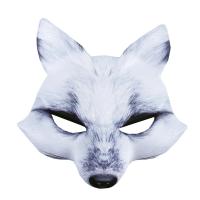 Maska biela líška , Barva - Biela