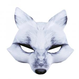 Maska biela líška