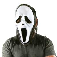 Maska duch Vreskot Halloween , Barva - Černo-bílá