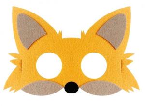 Maska na karneval Líška