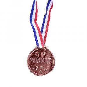 Medaila bronzová 6 ks