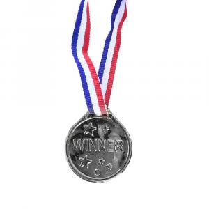 Medaila strieborná 6 ks