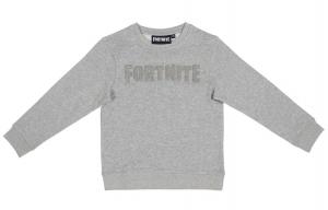 MIKINA Fortnite , Barva - Šedá