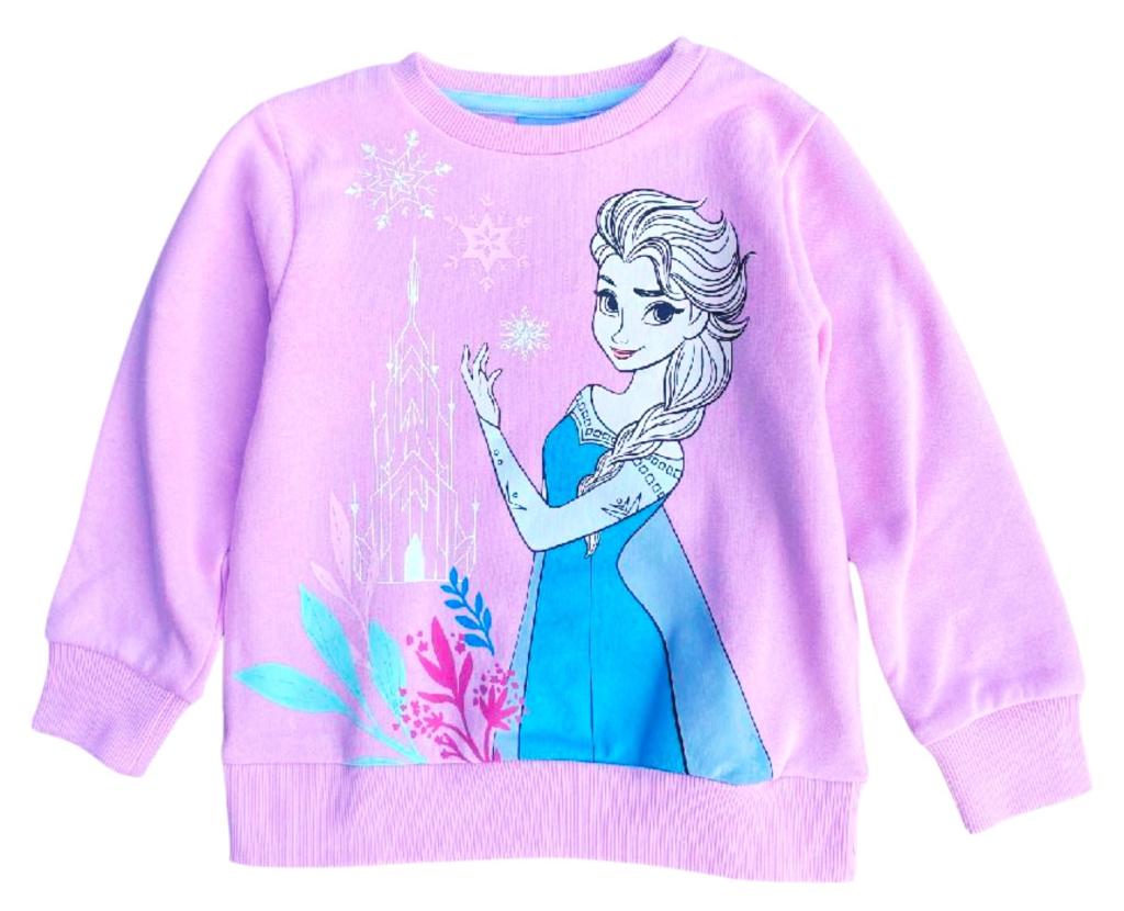 Mikina Ľadové kráľovstvo Elsa vrkoč