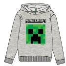 MIKINA Minecraft , Velikost - 146 , Barva - Šedá