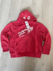 Mikina s kapucňou , Velikost - 152 , Barva - Červená