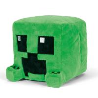 Minecraft hřejivý plyšový polštář 3 v 1 , Barva - Zelená