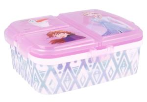 Multi box na desiatu Frozen , Barva - Ružová