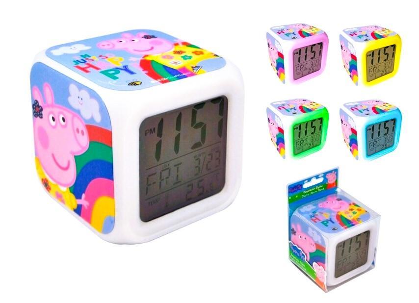 Multifunkčné hodiny Peppa Pig