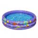 Nafukovací bazén Bestway s loptičkami 102x25 cm , Barva - Fialová-3