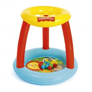 Nafukovacie hracie centrum s otvormi Fisher Price , Barva - Barevná