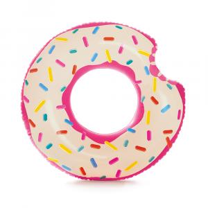 nafukovacie koleso donut , Barva - Bílo-růžová