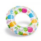 Nafukovací kruh HOLIDAY 51 cm , Barva - Barevná