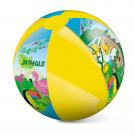 Nafukovacia lopta džungle 50 cm , Barva - Barevná