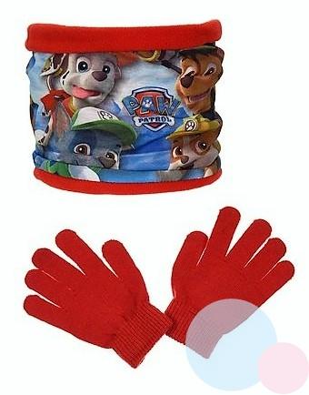 Nákrčník a rukavice Paw Patrol