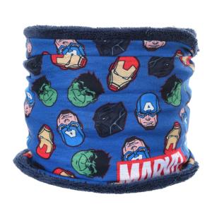 Nákrčník Avengers hlavy , Velikost - Uni , Barva - Tmavo modrá