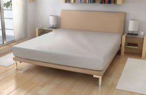 Nepriepustné napínacie jersey prestieradlo , Barva - Šedá , Rozměr textilu - 60x120