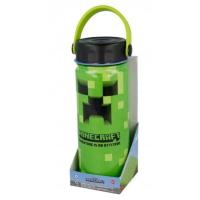 Nerez fľaša Minecraft termo , Velikost lahve - 530 ml , Barva - Zelená